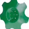 Toothed coulter disc, left-end Fi 660 / 6mm