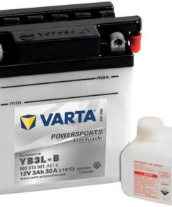 Batería 12 V 3 Ah 30 A Powersports Freshpack VARTA