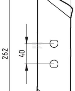 Point reversible RH unpainted