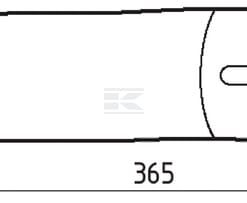 Baffle plate right 3 Baffle plate right