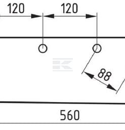 Share 16" left 14-19-20-30 K14 with plastic mouldboard