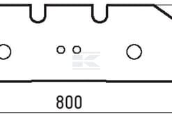 Landside reversible long 8-9-14-20-28 type 30