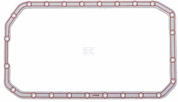 Junta de cárter de aceite 1 Oil sump gasket