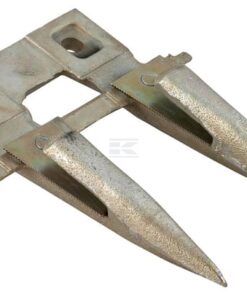 Cutting bar double finger