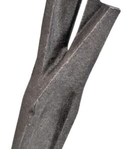 Punta de reja 100 x 13 mm derecha, plana, válida para Överum