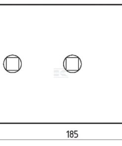 Wearing plate reversible for landsides