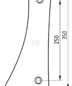 Breast plate left V-VL 1658408359/41658408359