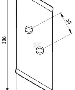 Point reversible right XL-XU