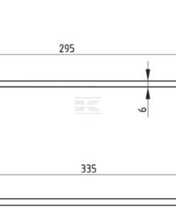 Reel finger, L-335, diameter  6, suitable for Bizon