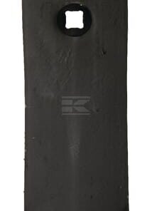 Punta de cultivador 290 x 80 x 12 mm, plana, 1 orificio, válida para Köckerling de Kramp