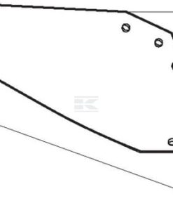 Mouldboard, right S173404