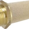 Filtro de aire - válvula unidireccional, rosca macho 3/4"