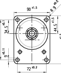 Bomba hidráulica de engranajes AZPF-10-019RSG20MB Bosch Rexroth