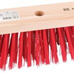 Escoba sintética 29 cm madera FSC