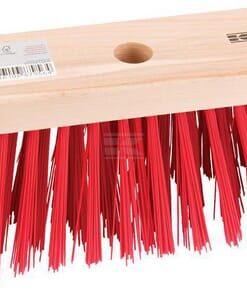 Escoba sintética 29 cm madera FSC