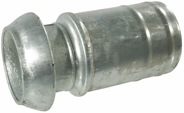 Conexión macho 5" con conexión de 6" para manguera 1 Conexión macho 5" con conexión de 6" para manguera