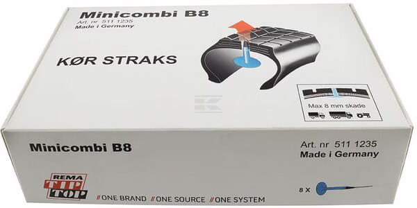 Kit de recambio de 8 piezas Minicombi B8 1 Kit de recambio de 8 piezas Minicombi B8