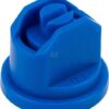 Tobera estándar, doble, chorro plano SM 80° 03 azul plástico Gloria