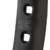 Cultivator point 300x52x7mm, reversible, curved, 2 hole