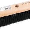 Escobón de fibra negra sintética 29cm