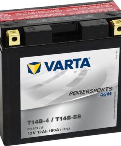 Battery 12V 12Ah 190A AGM Powersports VARTA