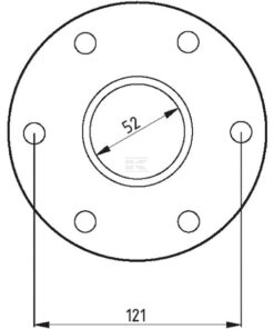 Levelling disc hub