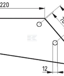 Wing share right 10mm