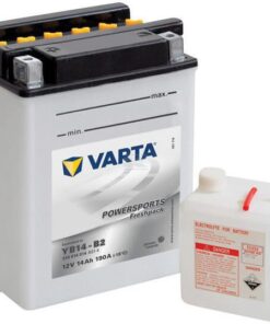 Battery 12V 14Ah 190A Powersports Freshpack VARTA