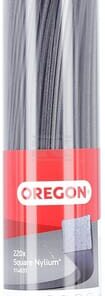 Trimmer line, square, 2.55mm x 42cm Oregon Nylium (x100) 2990295371E