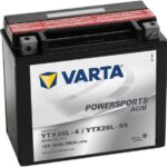 Batería 12 V 18 Ah 250 A AGM Powersports VARTA