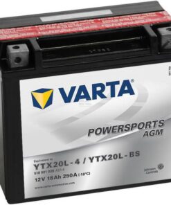 Batería 12 V 18 Ah 250 A AGM Powersports VARTA