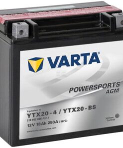 Battery 12V 18Ah 250A AGM Powersports VARTA