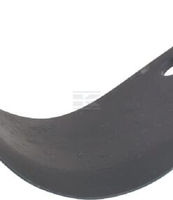 Cuchilla rotavator 165x135x80 mm, 7 mm de grosor, válida para Kuhn