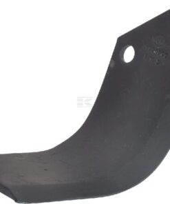 Cuchilla rotavator 165x135x80 mm, 7 mm de grosor, válida para Kuhn