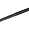 Loader tine, straight, star section 38x1,000mm, pointed tip with diameter 14 roll pin, black, FST