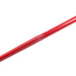 Loader tine, straight, square section 45x1250mm, pointed tip with M28x1.5mm nut, black, Battista Porteri