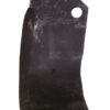 Cuchilla rotavator 190x135x80 mm, 7 mm de grosor Kuhn