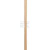 Escoba fibra coco 50 cm/mango 150 cm