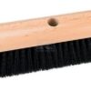 Escobón de fibra negra sintética 50cm