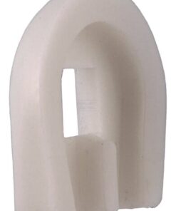 Clamping piece for wheel rake tine, plastic PZK