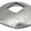 Clamping piece for wheel rake tine, metal PZK