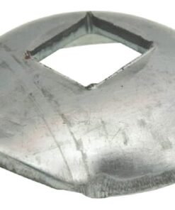 Clamping piece for wheel rake tine, metal PZK