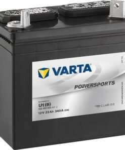 Batería 12 V 22 Ah 340 A Deportes de motor Jardinería VARTA
