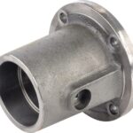 Cast 4-slot hub with 100mm spacing