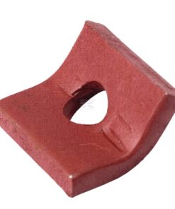 Rotary tedder tine holder