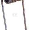 Spring tine for pick-up, 200x75x39, diameter  5