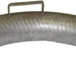 Acoplamiento hembra a 90º de 4", con cono, Bauer