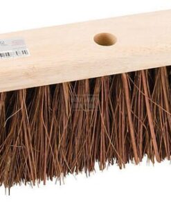 Escoba fibra de palma 36 cm madera FSC