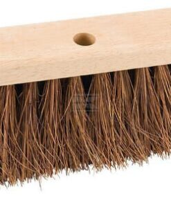 Escoba fibra de palma 40 cm madera FSC