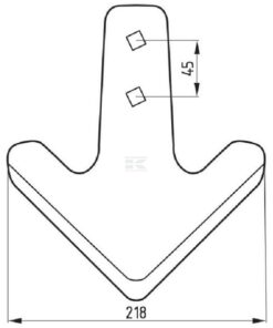 Duckfoot share 218mm